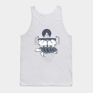 Flat Earth Tank Top